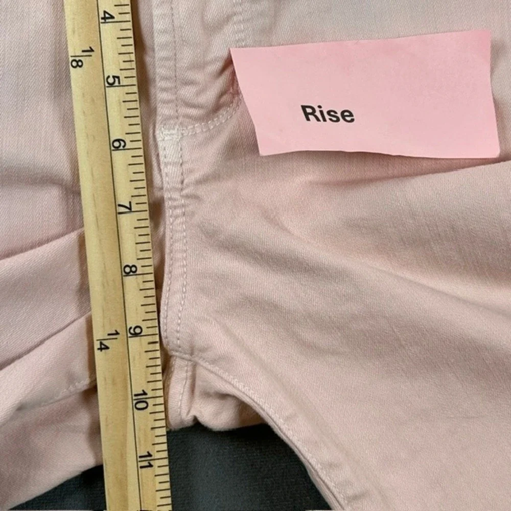 NYDJ Women's Clarissa Ankle Skinny Jeans Light Pink 10P Petite